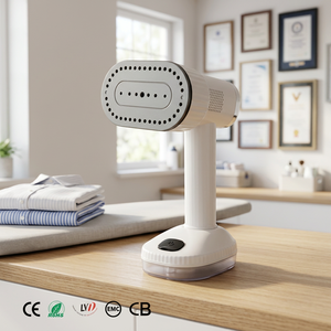 Plancha <span class=keywords><strong>de</strong></span> Vapor Portátil con Succión <span class=keywords><strong>de</strong></span> 5500 Pa, Vaporizador <span class=keywords><strong>de</strong></span> <span class=keywords><strong>Ropa</strong></span> <span class=keywords><strong>de</strong></span> 110V/220V con Enchufe Universal para Hogar y Hotel - Product Image 1