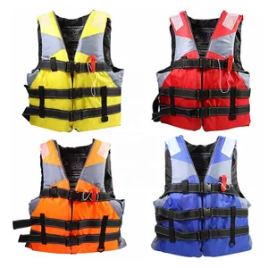 Hot Quality Adult Life Jacket Reflective Floating Life Jacket Water Rescue Children Kids Life Vest For Sale