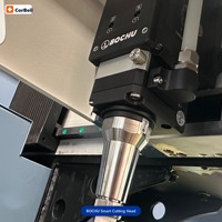 Machine de découpe laser à fibre à double mandrin, commande Cypcut, Schneider, 5 axes, haute vitesse, pour tubes métalliques, directement de l'usine