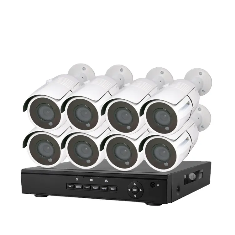 Innotronik H.264 POE 1080P HD Security IP CCTV Sets 8 Channel Home Video Surveillance De Cameras System P2P POE NVR Kits