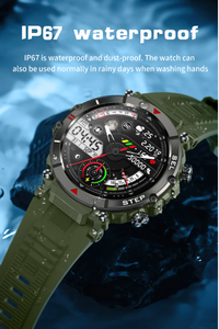 นาฬิกาสมาร์ทวอทช์ผู้ชายรุ่นใหม่ล่าสุด <span class=keywords><strong>DW11</strong></span> พร้อมเครื่องวัดอัตราการเต้นของหัวใจ หน้าจอเต็มรูปแบบ ฟิตเนส โทรออกผ่านบลูทูธ - Product Image 4