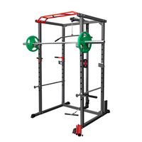 Máquina de Entrenamiento de Fuerza Multifuncional de Alta Calidad, Barra de Dominadas, Jaula de Potencia, Soporte para Sentadillas, Prensa de Piernas, Máquina Smith
