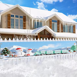 Striscione Impermeabile in Poliestere per Feste Natalizie, Decorazione per Interni/Esterni, Sfondo e Insegna da Giardino - Product Image 2