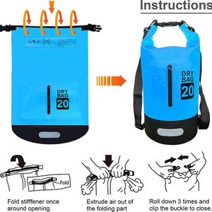Mochila de PVC Personalizada para Canyoning, 40L, Impermeable, para Escalada y Excursionismo al Aire Libre, con Logotipo Personalizado - Product Image 3