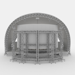 Chất lượng TUV Alu giàn với bìa giấy chứng nhận cao toàn cầu nhiệm vụ nặng nề của mái nhà và giàn sân khấu - Product Image 3