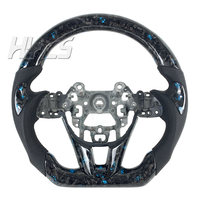 Aksesoris Interior Mobil Setir Mobil Serat Karbon Forged untuk Mazda 3 5 6 Axela
