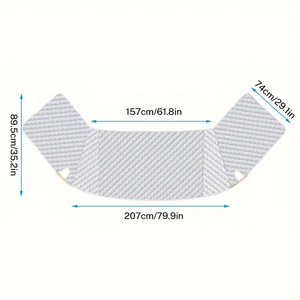 Auvent de caravane pour <span class=keywords><strong>camping</strong></span>-<span class=keywords><strong>car</strong></span> Ford E450 Classe C - Protection solaire et anti-neige en maille robuste pour véhicule extérieur, taille universelle - Product Image 2