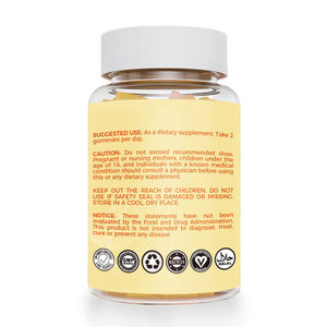 Gummies OEM au pollen d'abeille, <span class=keywords><strong>gelée</strong></span> <span class=keywords><strong>royale</strong></span> et propolis, saveur miel, pour le soutien immunitaire, l'énergie, la vitalité et le bien-être général du corps - Product Image 2