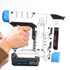 Strumenti per la lavorazione del legno ad alta potenza al litio elettrica pistola a fiocco Cordless sparachiodi portatile chiodatrice - Product Image 5