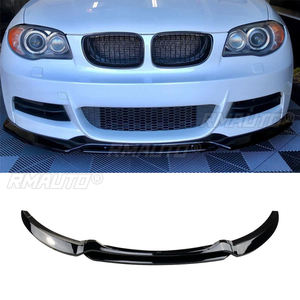 Kit Carrosserie Complet : Lame de Pare-chocs Avant, Spoiler, Diffuseur, Séparateurs, Cache et Garniture de Protection pour BMW Série 1 E82 E88 2007 2008 2009 2010 - Product Image 1