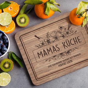 เขียงไม้วอลนัทขนาด 28x21.5x1.2 ซม. สลักลายได้ เป็นมิตรกับสิ่งแวดล้อม <span class=keywords><strong>ไม้</strong></span>เ<span class=keywords><strong>น</strong></span>ื้อแข็งอเนกประสงค์ พร้อมร่องสำหรับน้ำ<span class=keywords><strong>ผล</strong></span><span class=keywords><strong>ไม้</strong></span> เหมาะสำหรับเป็<span class=keywords><strong>น</strong></span>ของขวัญ - Product Image 1