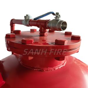 Mousse de dosage haute pression <span class=keywords><strong>200L</strong></span> à 5000L Réservoir de mousse pour système d'extinction d'incendie Réservoir à <span class=keywords><strong>vessie</strong></span> verticale - Product Image 3