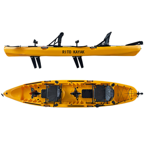 <span class=keywords><strong>Kayak</strong></span> flottant <span class=keywords><strong>pas</strong></span> <span class=keywords><strong>cher</strong></span> pour <span class=keywords><strong>2</strong></span> personnes avec moteur électrique et support de fixation pour veste de sauvetage intégrée - Product Image 1