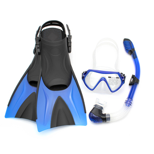 Ensemble de plongée pour enfants, masque de plongée en verre trempé, palmes de plongée, pour la plongée en apnée - Product Image 4