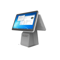 Système de contrôle d'accès intelligent Thinmoo VG3023 avec double écran de 11,6 pouces, reconnaissance faciale, machine pour visiteurs, logo, audio bidirectionnel, Wi-Fi