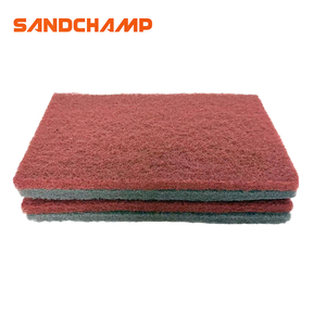 Tấm chà rửa chất lượng cao, miếng chà rửa mài mòn, bền, 6 x 9 inch, làm từ nylon không dệt - Product Image 1