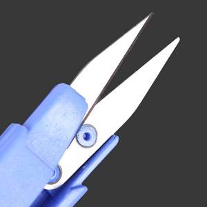 Tijeras de Pesca con Tapa, Pequeñas, Multifuncionales, Cortador de Línea de Pesca, Accesorio de Pesca de Plástico para Exteriores - Product Image 2