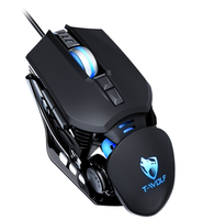 Grosir Accessories3-Color komputer Breathing Mouse optik LED khusus 7D Mouse Gaming berkabel untuk penggunaan kantor dan game