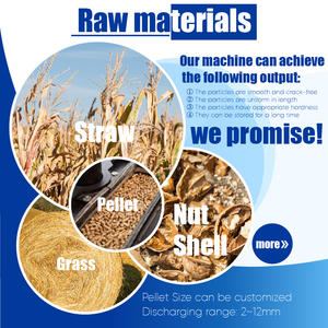 עושרי קיבולת גבוהה 5-7 t/h דשא קש קש אורז סובין ביומסה - Product Image 6
