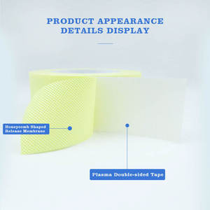 Ruban de masquage thermique industriel <span class=keywords><strong>Miaosen</strong></span> de haute qualité 0,3 mm, résistant à la chaleur, en tissu de fibre de verre enduit d'adhésif silicone - Product Image 4