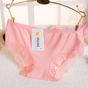 017 Intimo in Pizzo Slip in Modal con Fibra di Carbone di Bambù Intimo Estivo Nuovo per Ragazze <span class=keywords><strong>e</strong></span> Donne - Product Image 4