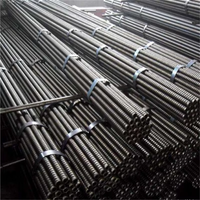 Barre d'ancrage auto-perceuse T40, tige d'ancrage creuse filetée pour le clouage du sol, le boulonnage des roches, 40CR R51/30, boulons auto-perceurs