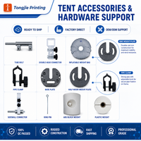 Tente de salon professionnelle personnalisée avec cadre en aluminium imperméable, auvent robuste pour événements extérieurs, idéale pour les expositions automobiles et agricoles