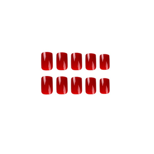 24 <span class=keywords><strong>Uñas</strong></span> Postizas <span class=keywords><strong>Cortas</strong></span> Cuadradas <span class=keywords><strong>de</strong></span> <span class=keywords><strong>Diseño</strong></span> Clásico, Estilo Francés, Material ABS, <span class=keywords><strong>Uñas</strong></span> Postizas <span class=keywords><strong>de</strong></span> Colores Sólidos <span class=keywords><strong>para</strong></span> Dedos - Product Image 2