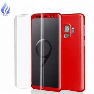 NEW S10/S10 Plus Case 360 Full Hard PC Case With Full Cover Soft Film, Anti Crack Case 360 Protection for Samsung Galaxy S10/S1+