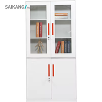 Grosir SKH092 SaiKang Rumah Sakit Klinik File Locker lemari penyimpanan gaya Modern desain logam