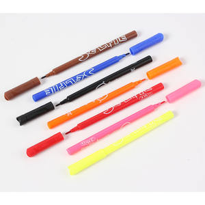 Stylo marqueur à pointe fine pour aquarelle et graffiti, idéal pour l'écriture, le dessin et la coloration des enfants – Lot économique personnalisé de fournitures de papeterie - Product Image 1