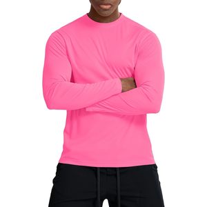 Camiseta Deportiva de Manga Larga Personalizada para Hombre, Absorbe la Humedad, UPF 50, Ligera, Protección Solar para Correr, Gimnasio y Entrenamiento - Product Image 1