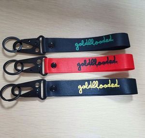 Various Color Plain Nylon Metal <b>Key</b> <b>Ring</b> Holder Fabric Custom <b>Car</b> Keychain - Product Image 5