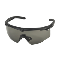 Lunettes tactiques avec 3 lentilles, protection oculaire, anti-buée, lunettes de sécurité, résistance aux impacts, lunettes de tir balistiques