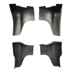 Infiniti <b>Mud</b> <b>Flaps</b> Ffd5426 Black Plastic Tire Mudguards For G25 M25 Q50 Q70 2018 2019 At Automatic Transmission - Product Image 3