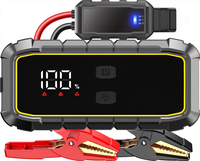 DELBEST S9 Démarreur de batterie 20000mAh, Sorties Multi USB et Type-C, Batterie de secours pour voiture