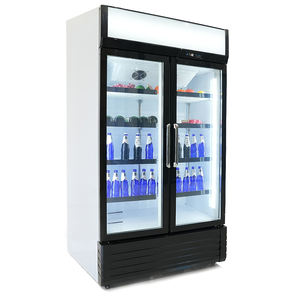 Réfrigérateur commercial pour supermarché avec porte vitrée, refroidisseur de boissons, vitrine réfrigérée pour boissons gazeuses, réfrigérateur à refroidissement par air - Product Image 3
