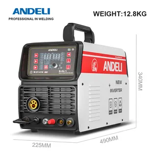 ANDELI Semi-automatic Welding Machine MCT-416 MIG TIG MMA CUT 4 In 1 Multifunctional Welder Gasless Welding MIG Welder