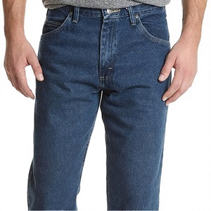 Premium Quality Mens Classic Straight Leg Denim Jeans Featuring Breathable Cotton <b>Blend</b> Material Delivers All Day Comfort - Product Image 2