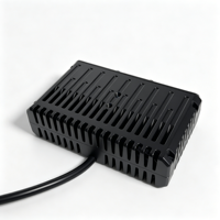 Nueva Luz LED Azul de 12V para Parrilla con Doble Ventilador, Luz Auxiliar de Trabajo para Conducción Todoterreno, Luz Antiniebla de 3 Lentes