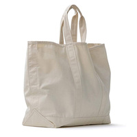 Sac fourre-tout en toile 100% coton personnalisé, grande capacité, pour femmes, réutilisable, écologique, motif de lettres personnalisable, logo personnalisé
