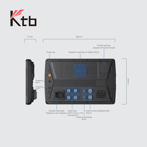 Ktb 12vr 10.1 "Ip67 Android Linux Dual-Systeem 8G + 256Gb Touchscreen Industriële Robuuste Tablet Pc 4G Wifi Gps Auto Tablet - Product Image 2