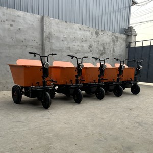 รถดัมพ์ลากทราย 800 วัตต์ สำหรับงานวิศวกรรมก่อสร้าง พร้อมแป้นเหยียบแบบยืน - Product Image 4
