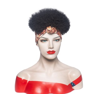 Perruques de beauté parfumées et charmantes, perruque courte bouclée J205 pour femmes, style foulard, convient à toutes les formes de visage - Product Image 2
