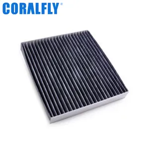 Sistemas de aire acondicionado Coralfly Filtro de cabina de coche 87139-50060 87139-50080 87139-50100 Filtro de cabina para TOYOTA