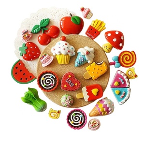 Ensemble d'autocollants magnétiques décoratifs pour réfrigérateur, nourriture réaliste en 3D, aimants simulés amusants et mignons pour la cuisine, le bureau, la décoration de la maison - Product Image 4