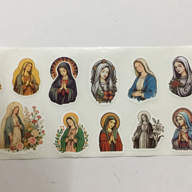 multicolor -Virgen María