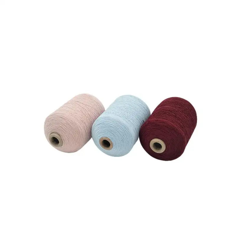 Fil de caoutchouc polyester fil de caoutchouc coloré 90 #/75/75 fil élastique chaussettes fil pour la fabrication