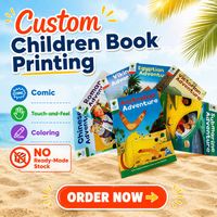 Service d'impression personnalisé OEM ODM pour magnifiques livres de coloriage éducatifs pour enfants avec effet tactile, impression de livres personnalisés
