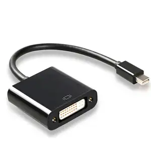 Toptancı Min ekran portu DP erkek DVI-D 1.1a / 1.2 dişi bağlantı noktası adaptör kablosu 4K 3D HD aktarım kablosu